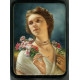Lady with Flowers