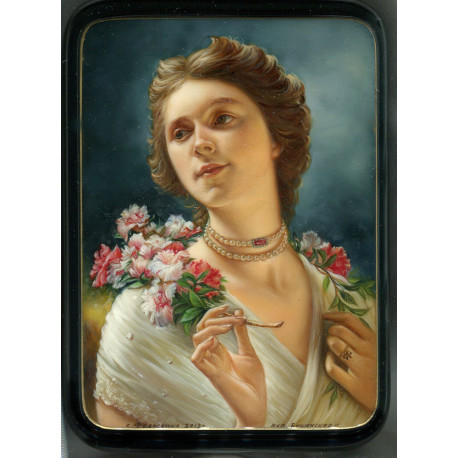 Lady with Flowers