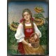 Girl in Sunflowers